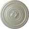 Ekena Millwork Pearl Ceiling Medallion (Fits Canopies up to 1 7/8"), Hand-Painted Flash Copper, 26 1/4"OD x 1 1/2"P CM26PEFCS - alternate 1